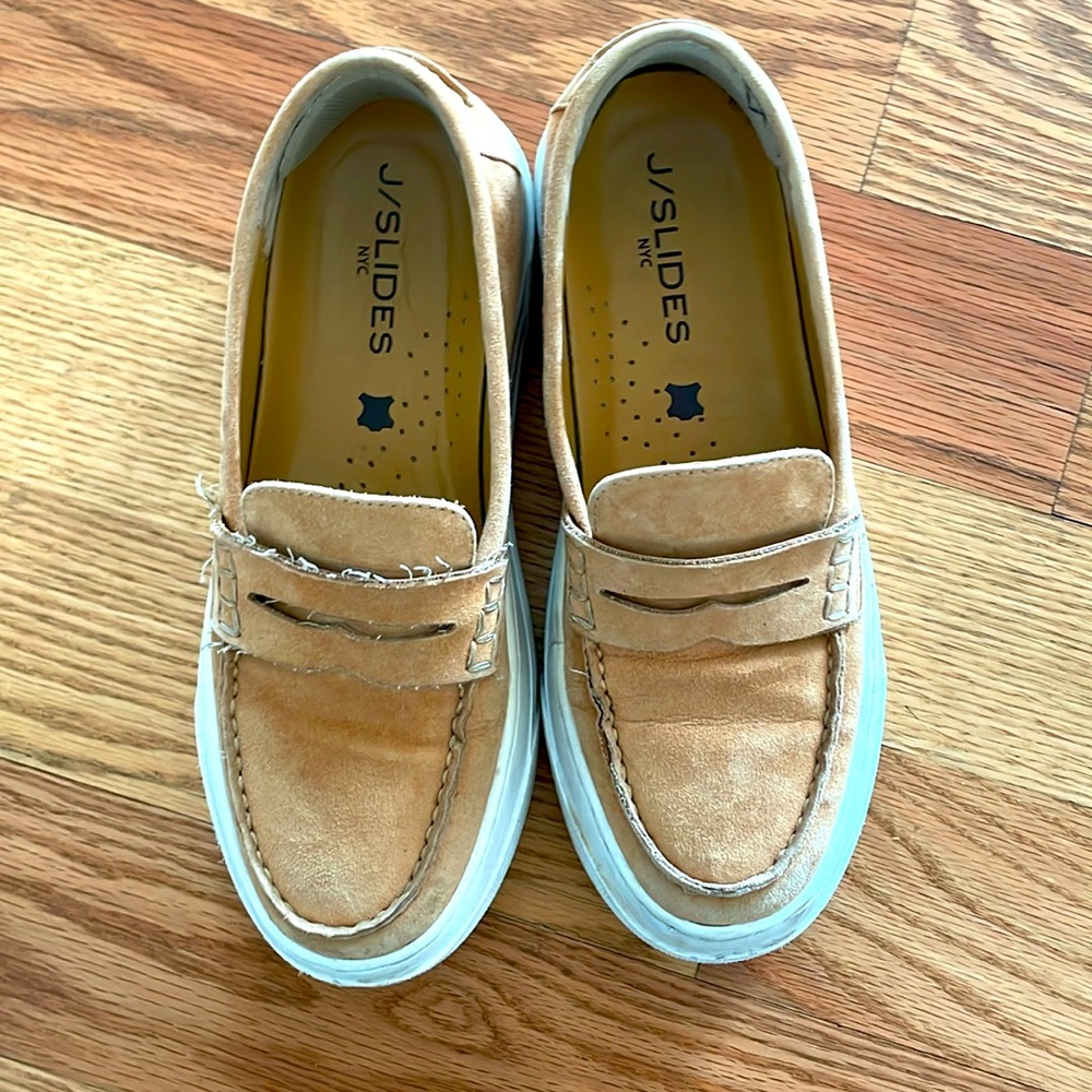 Suede J/Slides Ava Platform Loafer - Picture 5 of 9